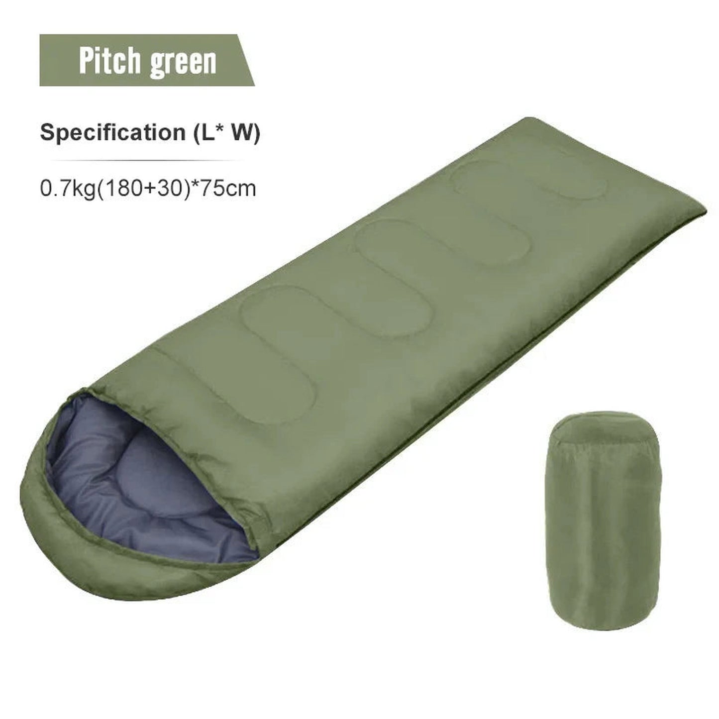 4-Season Lightweight Camping Sleeping Bag 