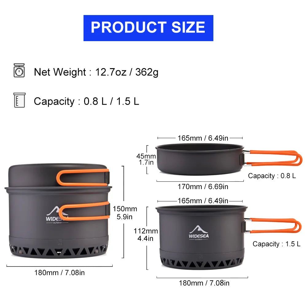 Camping Cookware Set 