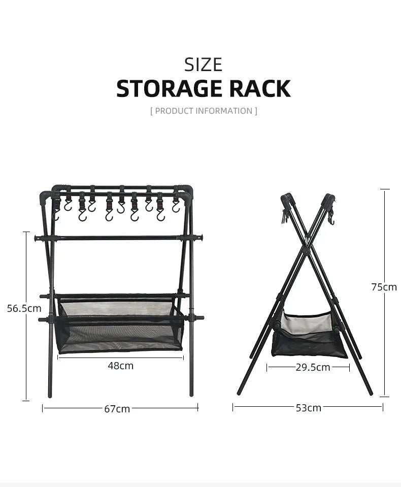 Folding Camping Shelf 