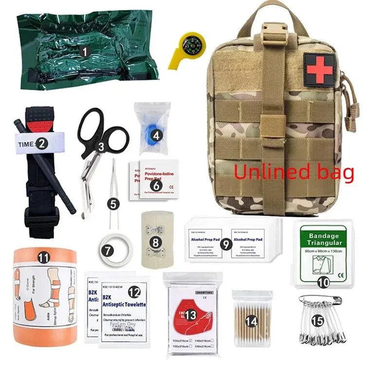 Multifunctional Outdoor Camping Survival Tool Kit 