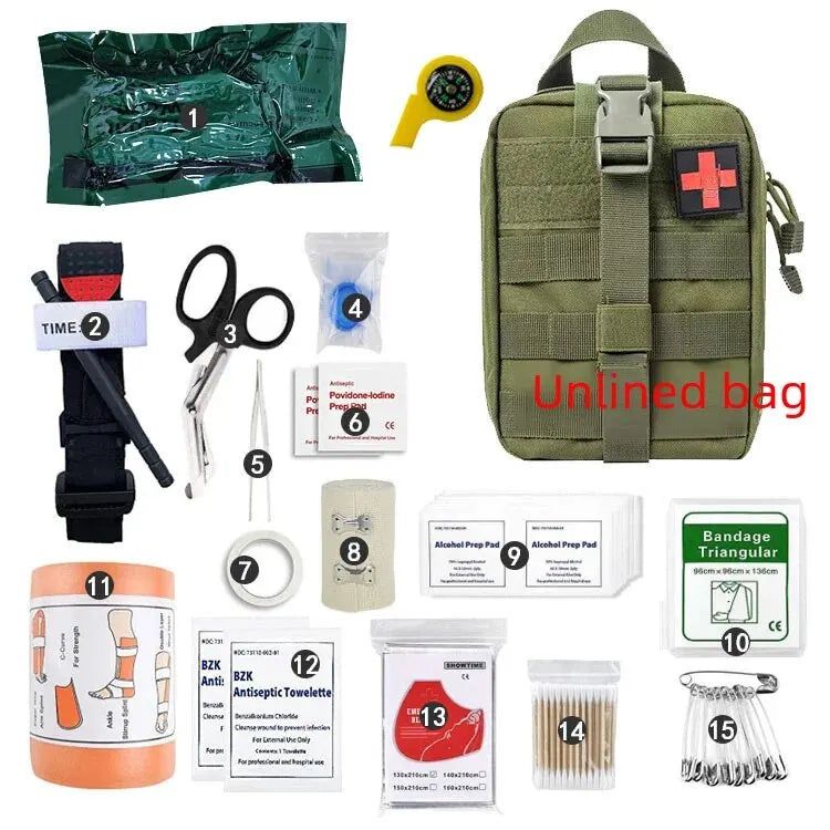 Multifunctional Outdoor Camping Survival Tool Kit 