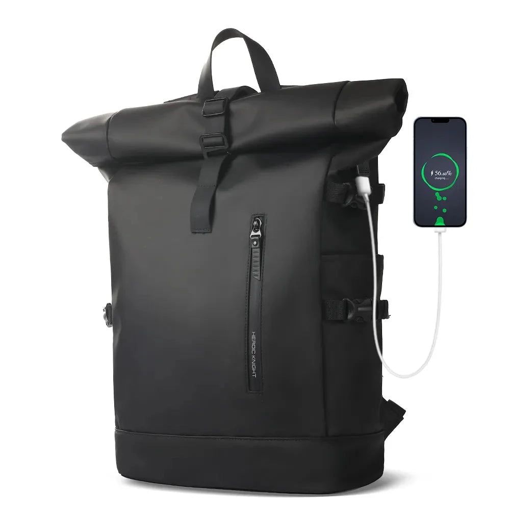 Waterproof Rollup Backpack with USB Charging 