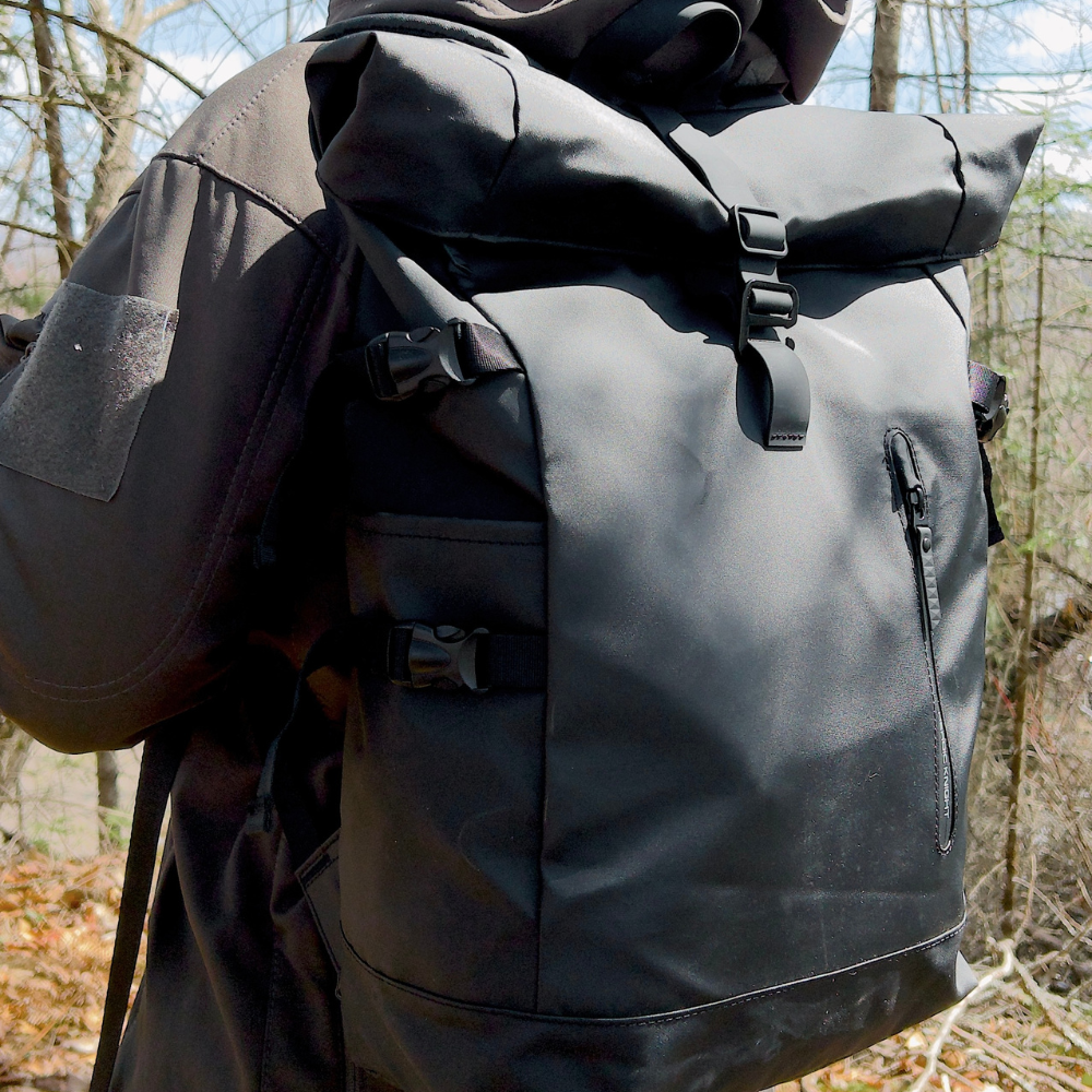 Waterproof Rollup Backpack with USB Charging 